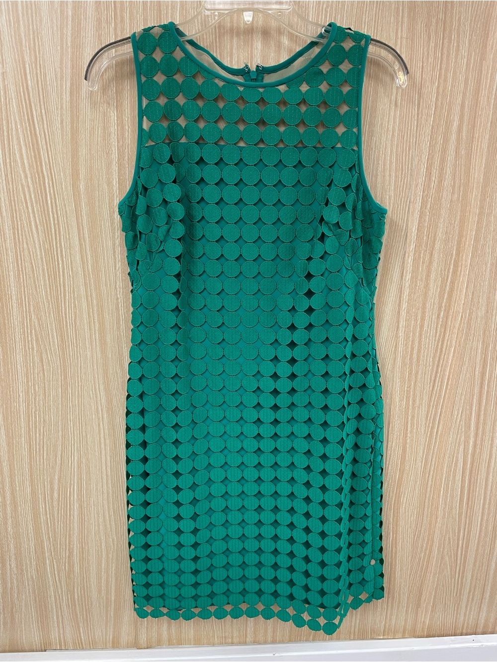 Lauren Ralph Lauren green cutout dress size 8